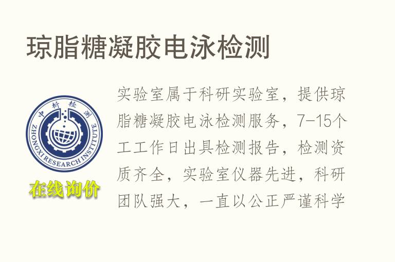 琼脂糖凝胶<font color='red'>电泳</font>检测